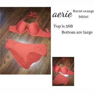 Rustic orange bikini